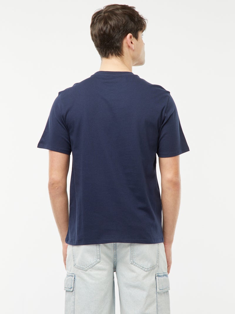 Tee-shirt imprimé 'One Piece' Bleu marine - Kiabi