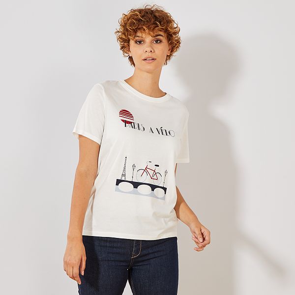 t shirt femme paris