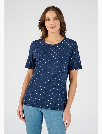 Tee-shirt imprimé pois - Happy D. by Damart