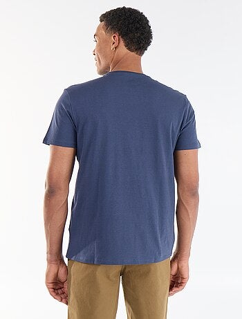 Tee-shirt imprimé recto/verso à manches courtes
