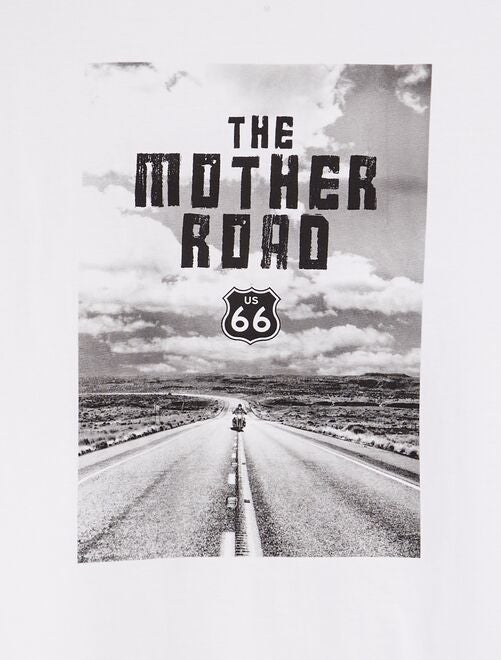 Tee-shirt imprimé 'Route 66' - Kiabi