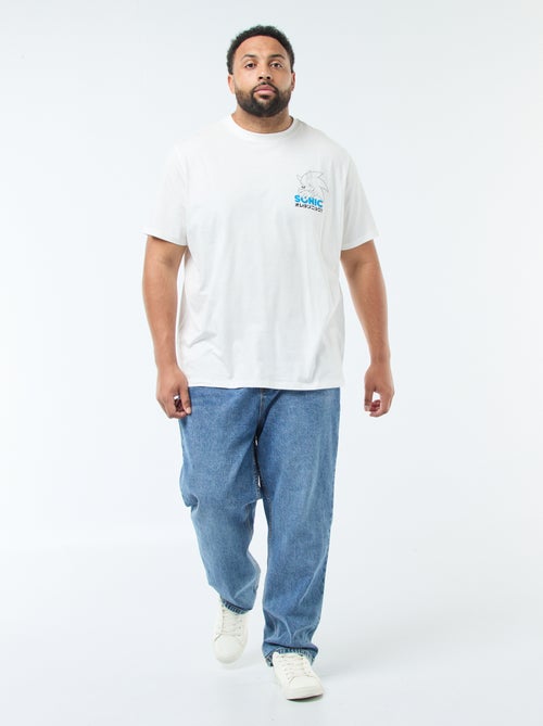 Tee-shirt imprimé 'Sonic' - Kiabi