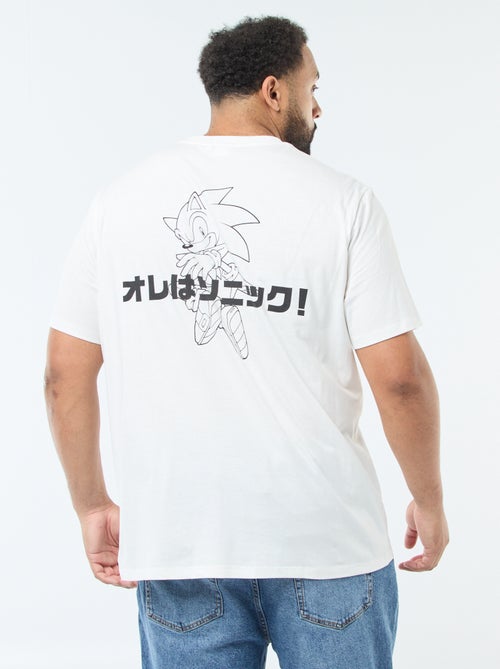 Tee-shirt imprimé 'Sonic' - Kiabi