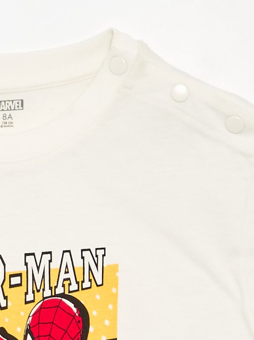 Tee-shirt imprimé 'Spiderman' - collection facile à enfiler - Kiabi