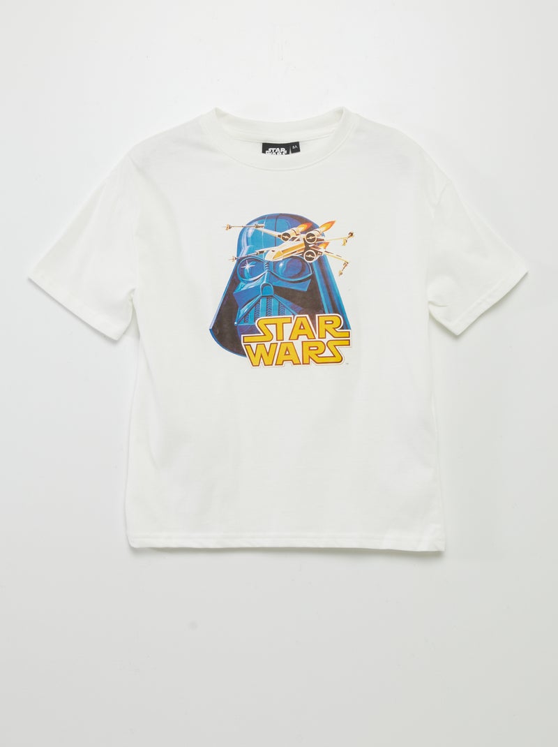 Tee-shirt imprimé 'Star Wars' Blanc - Kiabi