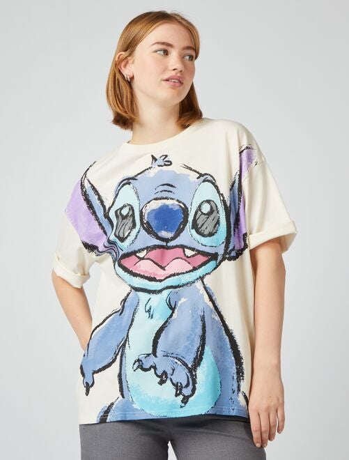 Tee-shirt imprimé 'Stitch' - Kiabi