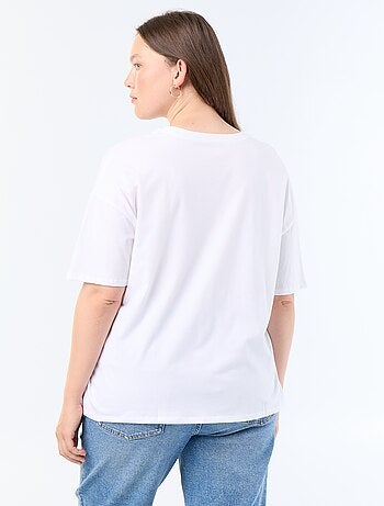 Tee-shirt imprimé 'Stitch'