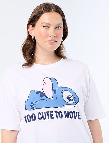 Tee-shirt imprimé 'Stitch'