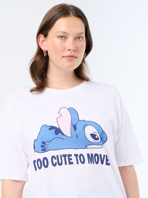 Tee-shirt imprimé 'Stitch' - Kiabi Tee-shirt imprimé 'Stitch' - Kiabi