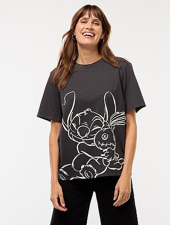 Tee-shirt imprimé 'Stitch'