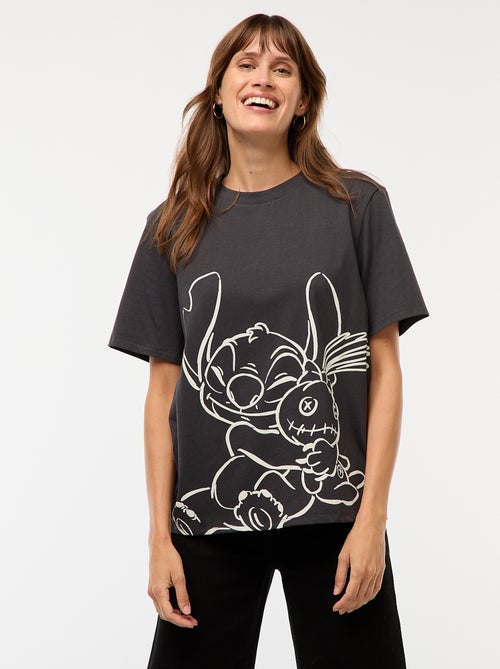 Tee-shirt imprimé 'Stitch' - Kiabi