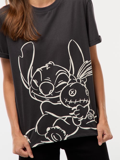 Tee-shirt imprimé 'Stitch' - Kiabi