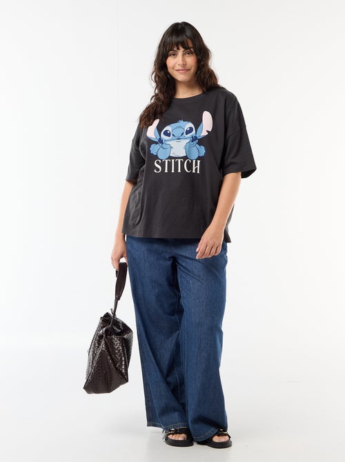 Tee-shirt imprimé 'Stitch' - Kiabi