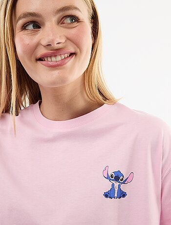 Tee-shirt imprimé 'Stitch'