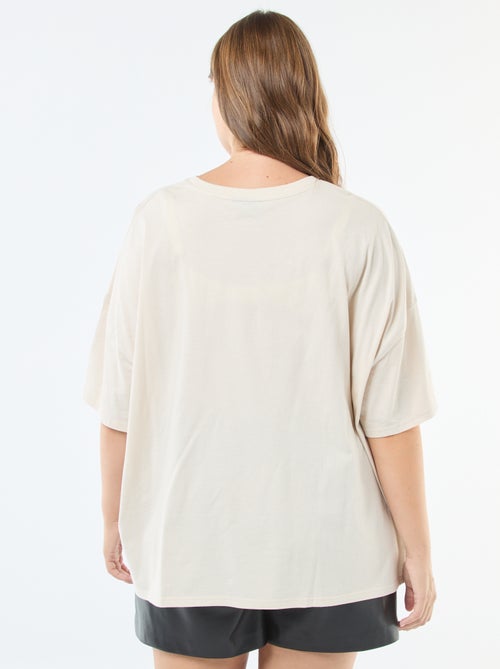 Tee-shirt imprimé 'The Rolling Stones' - Kiabi