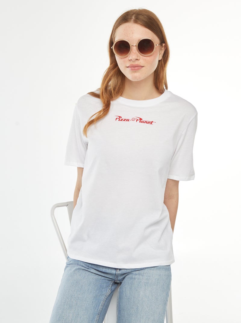 Tee-shirt imprimé 'Toy Story' Blanc - Kiabi