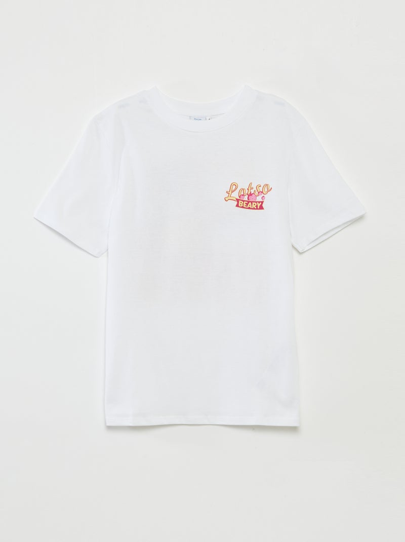 Tee-shirt imprimé 'Toy Story' manches courtes Blanc - Kiabi