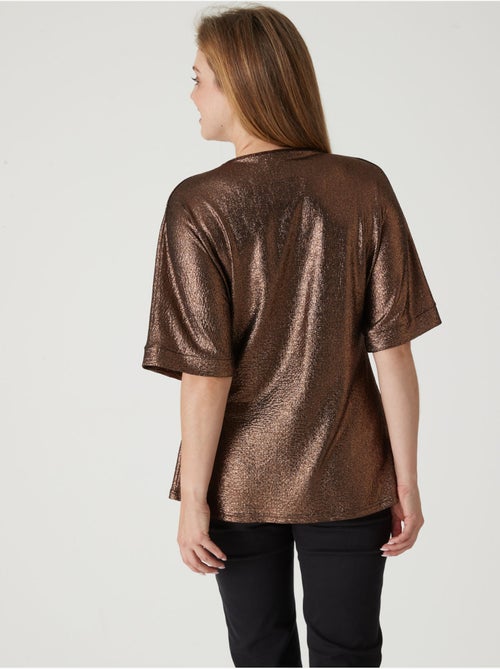 Tee-shirt irisé - DAXON - Kiabi