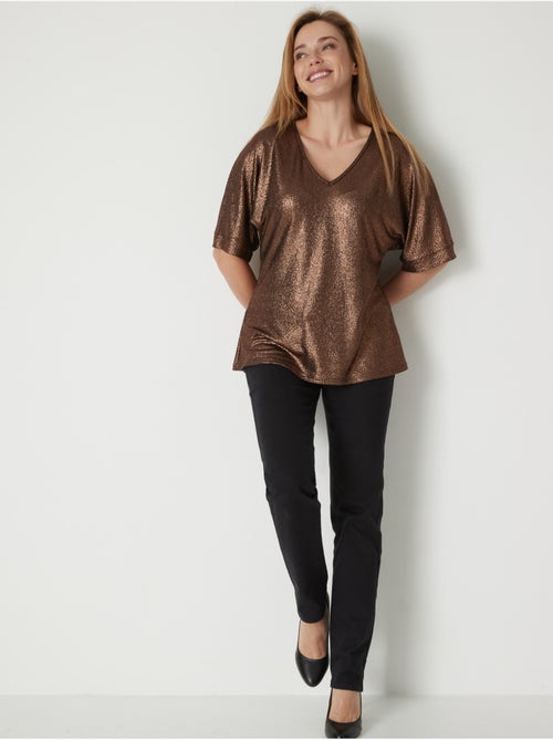 Tee-shirt irisé - DAXON - Kiabi