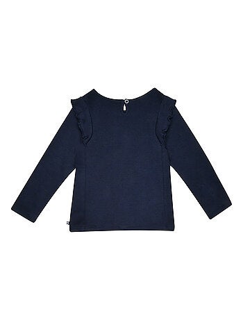 TEE SHIRT ISOLINA INTERLOCK MANCHES LONGUES ENFANT