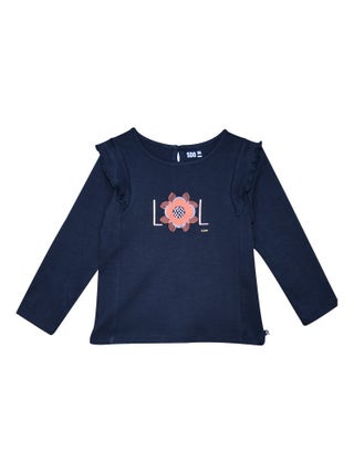 TEE SHIRT ISOLINA INTERLOCK MANCHES LONGUES ENFANT