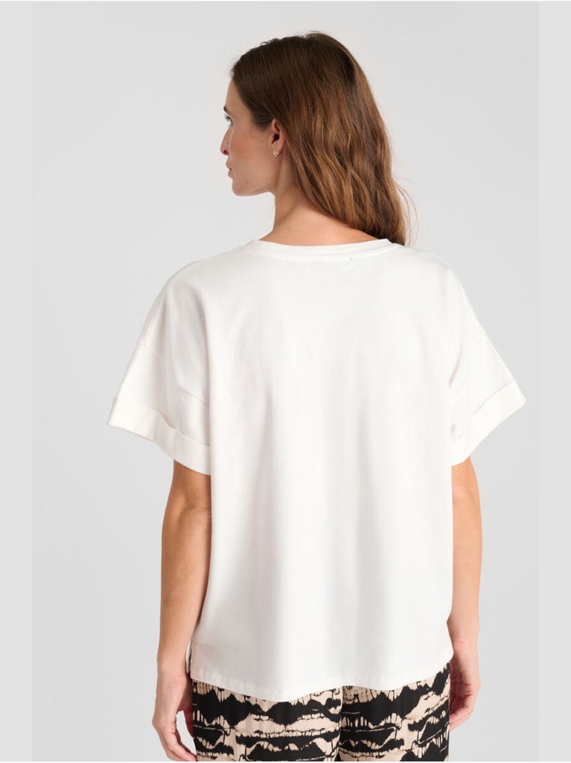 Tee-shirt istan 'le temps des cerises' Blanc - Kiabi