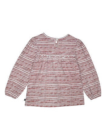TEE SHIRT IVONE INTERLOCK MANCHES LONGUES ENFANT