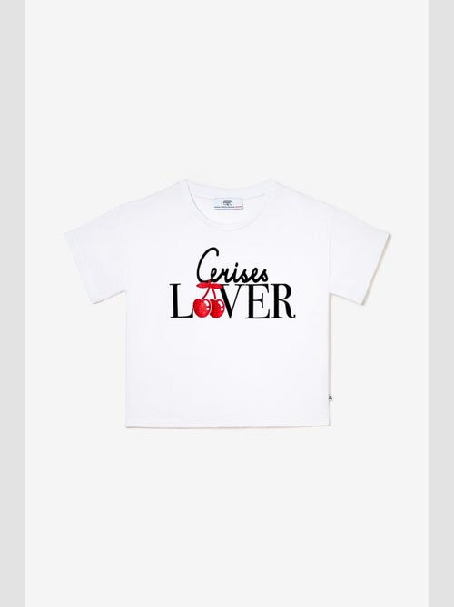 Tee-Shirt JACKSONG 'Le Temps Des Cerises' - Kiabi