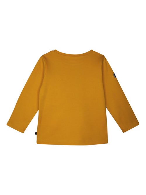 TEE SHIRT JAKOB INTERLOCK MANCHES LONGUES ENFANT - Kiabi
