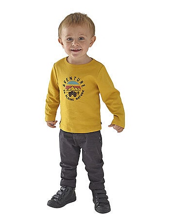 TEE SHIRT JAUNE DEYNIS