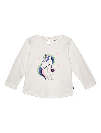 TEE SHIRT JAYA INTERLOCK MANCHES LONGUES ENFANT
