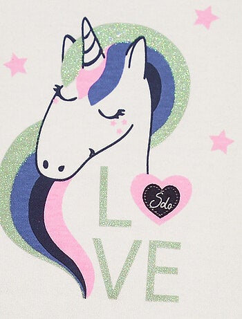 TEE SHIRT JAYA INTERLOCK MANCHES LONGUES ENFANT