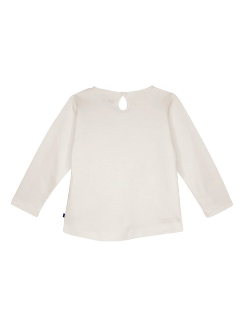 TEE SHIRT JAYA INTERLOCK MANCHES LONGUES ENFANT - Kiabi