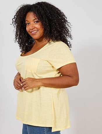 Tee-shirt jersey flammé - Kiabi