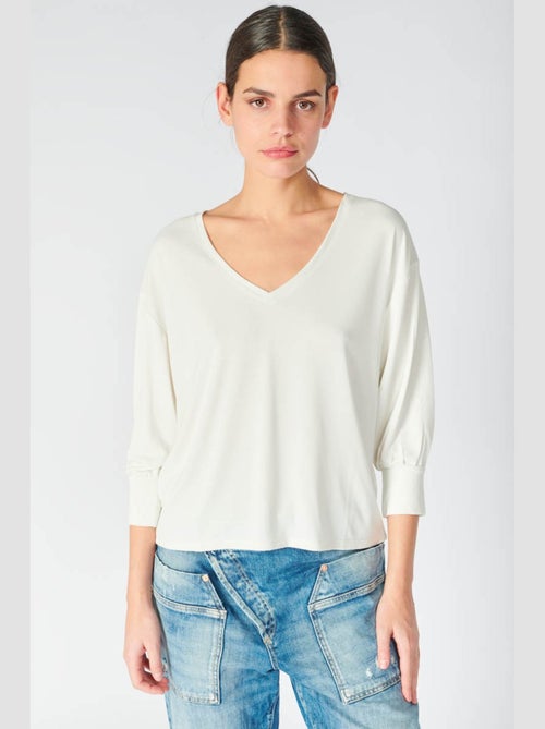 Tee-Shirt JESSIE 'Le Temps Des Cerises' - Kiabi