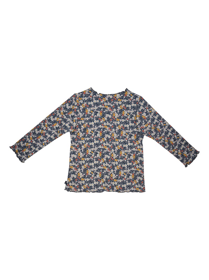 TEE SHIRT JOANNE MANCHES LONGUES ENFANT Blanc - Kiabi