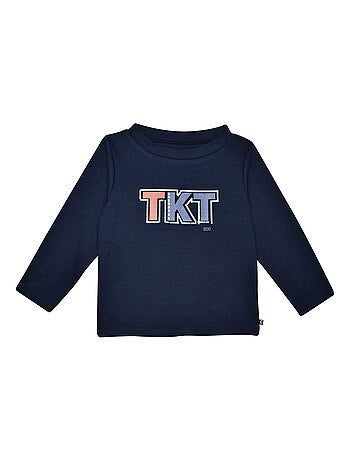 TEE SHIRT JOCELYN INTERLOCK MANCHES LONGUES ENFANT