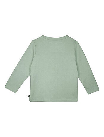 TEE SHIRT JULES INTERLOCK MANCHES LONGUES ENFANT