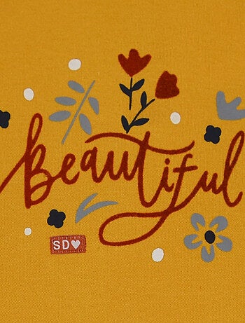 TEE SHIRT JULIA INTERLOCK MANCHES LONGUES ENFANT