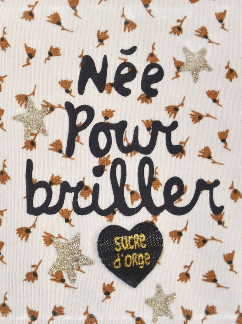 TEE SHIRT JUPE DONATILLE Blanc - Kiabi