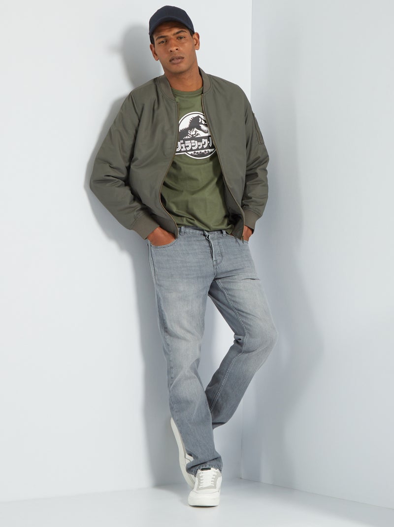 Tee-shirt 'Jurassic Park' Vert - Kiabi
