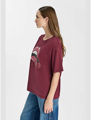 Tee-shirt kalya 'le temps des cerises'