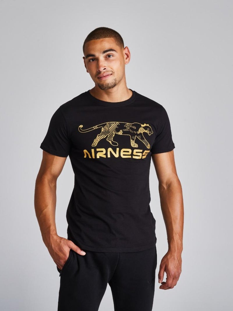 TEE SHIRT KAMO Airness Noir - Kiabi