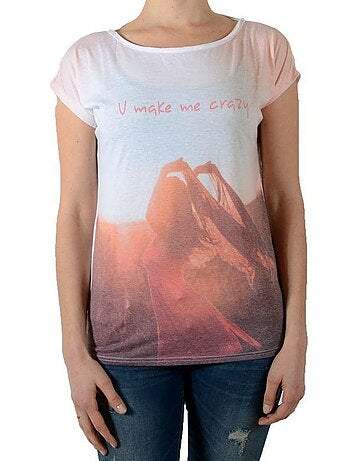 Tee Shirt Kaporal Boty Blanc