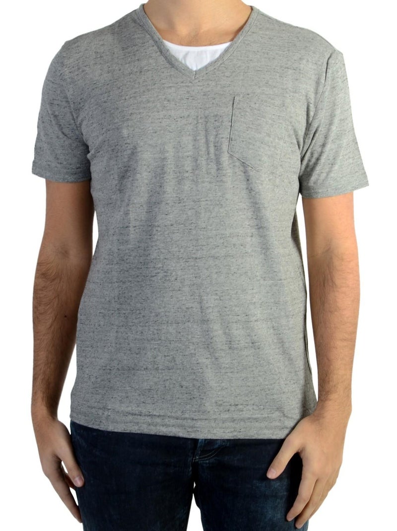 Tee Shirt Kaporal Ciao Gris - Kiabi