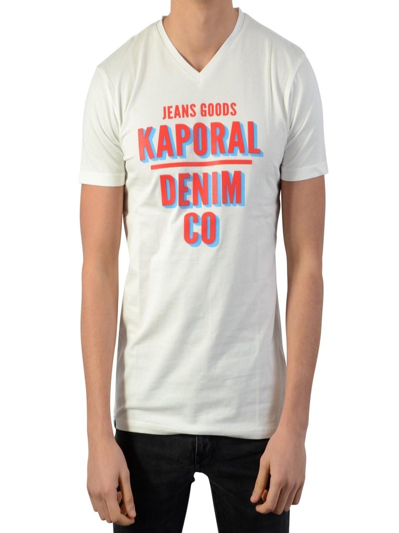 Tee-Shirt Kaporal Enfant Arrow Blanc - Kiabi