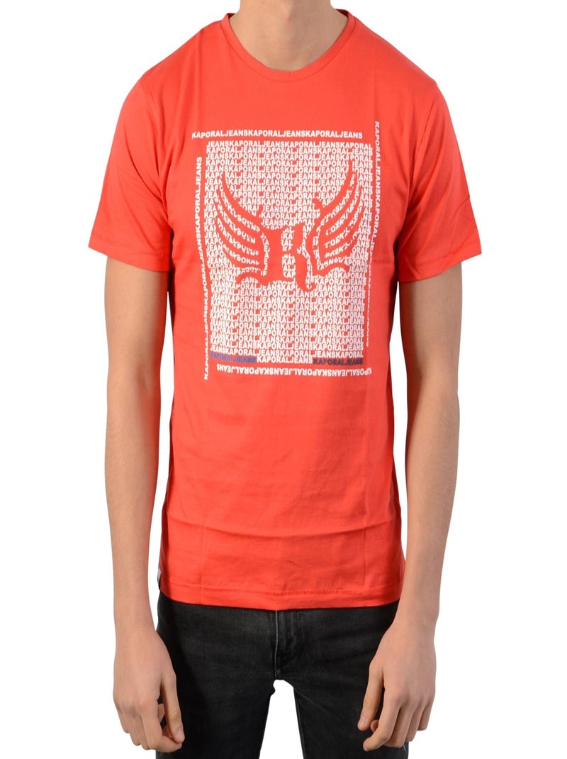 Tee-Shirt Kaporal Enfant Astop Rouge - Kiabi