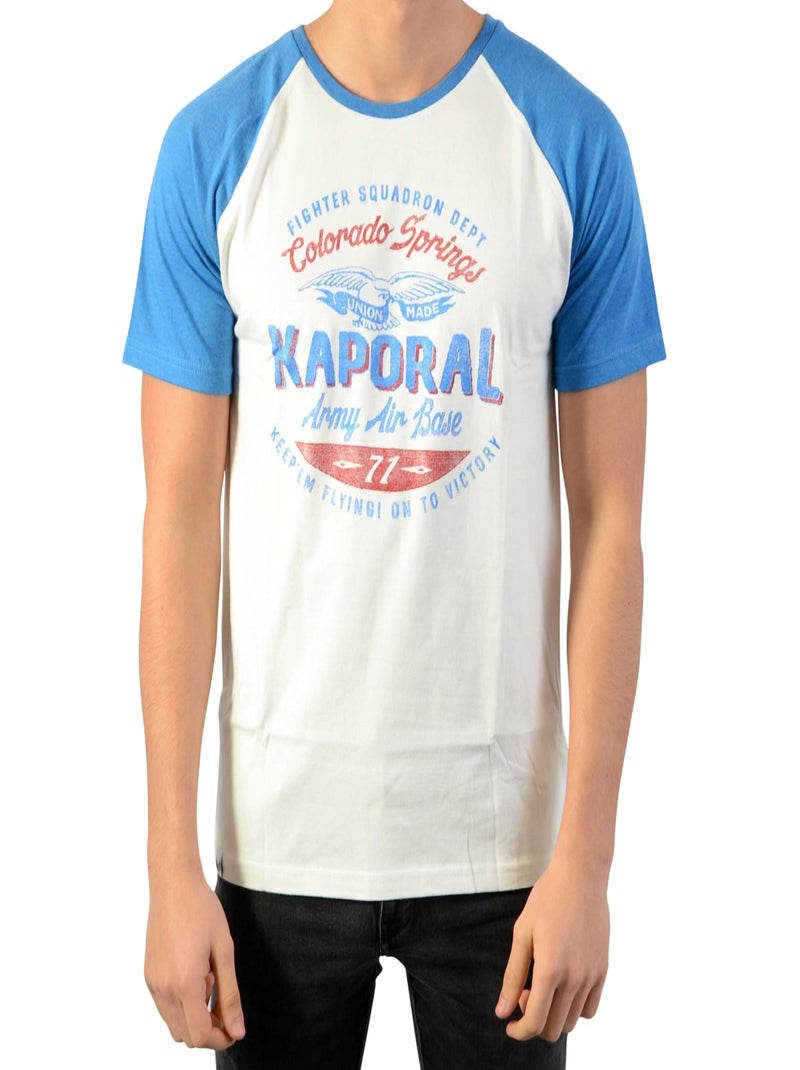 Tee-Shirt Kaporal Enfant Axo Blanc - Kiabi