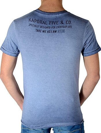 Tee Shirt Kaporal Enfant Crag Bleu Stone