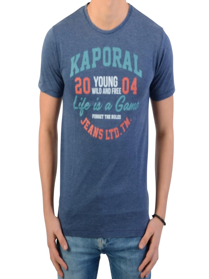 Tee-Shirt Kaporal Enfant Renj Bleu - Kiabi